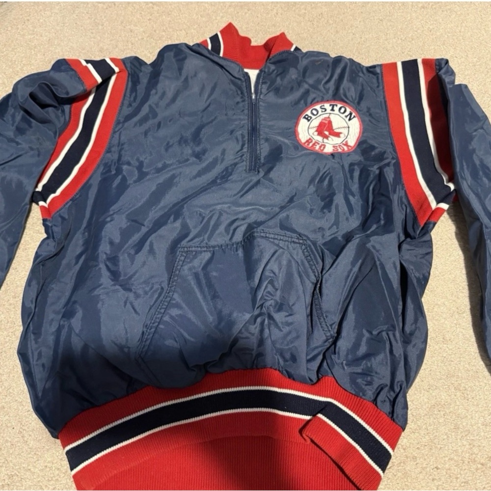 Boston Red Sox MLB Vintage Nylon Jacket - Delong- L